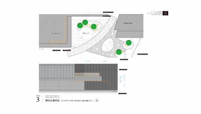 ボートレース大村_噴水広場付近のキッズスペースマップ