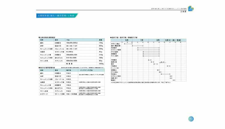 パール・シー_認定記念モニュメント製作企画書